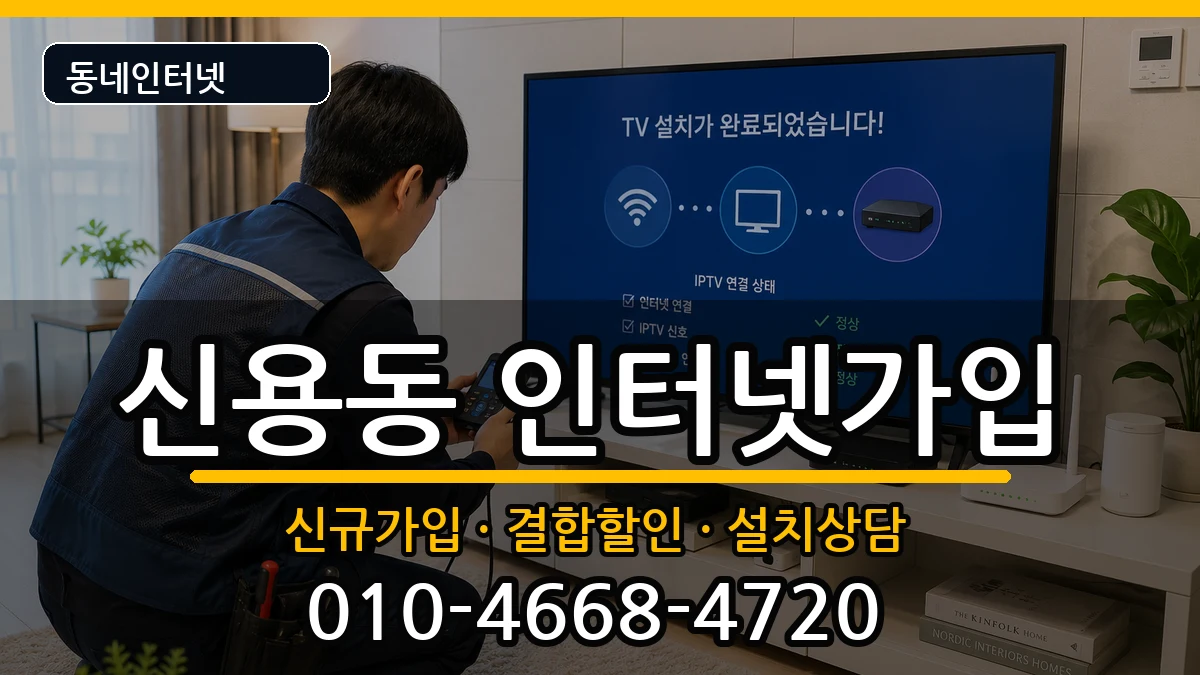 광주광역시북구신용동  인터넷가입 비교형