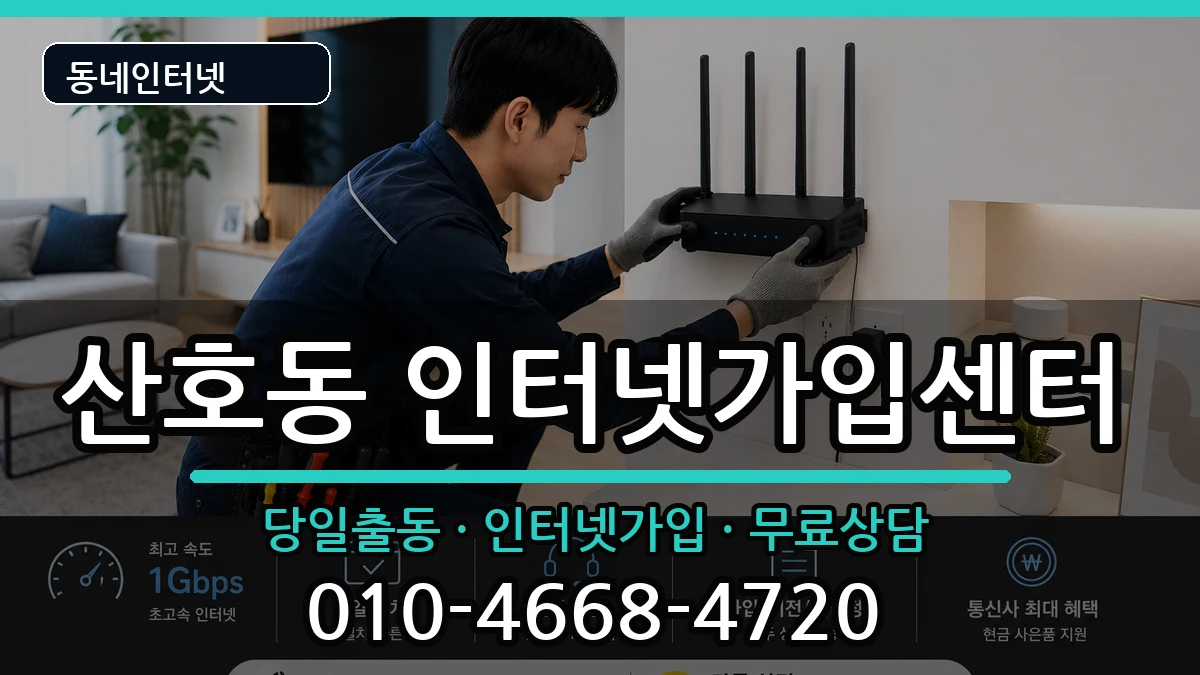 경상남도창원시마산합포구산호동  인터넷설치 FAQ형