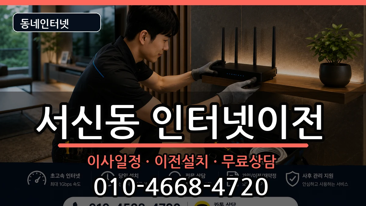 전북특별자치도전주시완산구서신동  인터넷TV결합 절차형