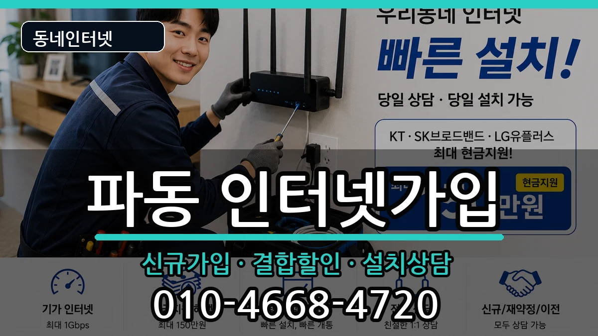 대구광역시수성구파동  인터넷가입 정보형