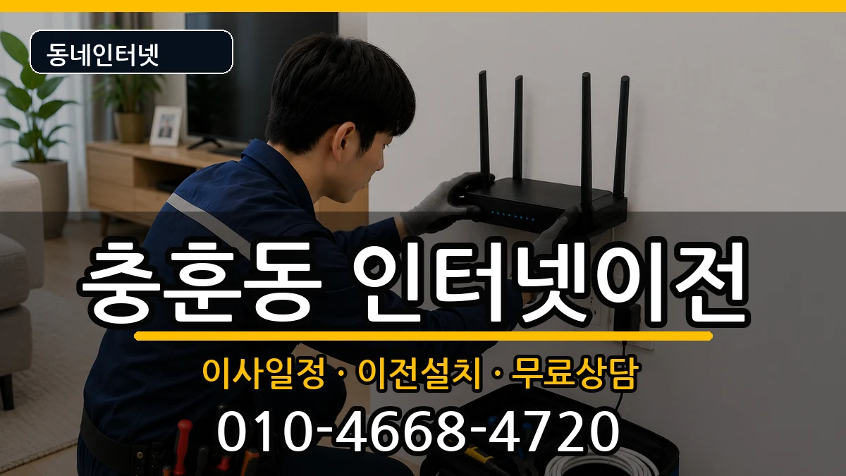 경기도안양시만안구충훈동 인터넷이전 경기도안양시만안구충훈동 인터넷이전 인터넷 설치 안내 이미지 2