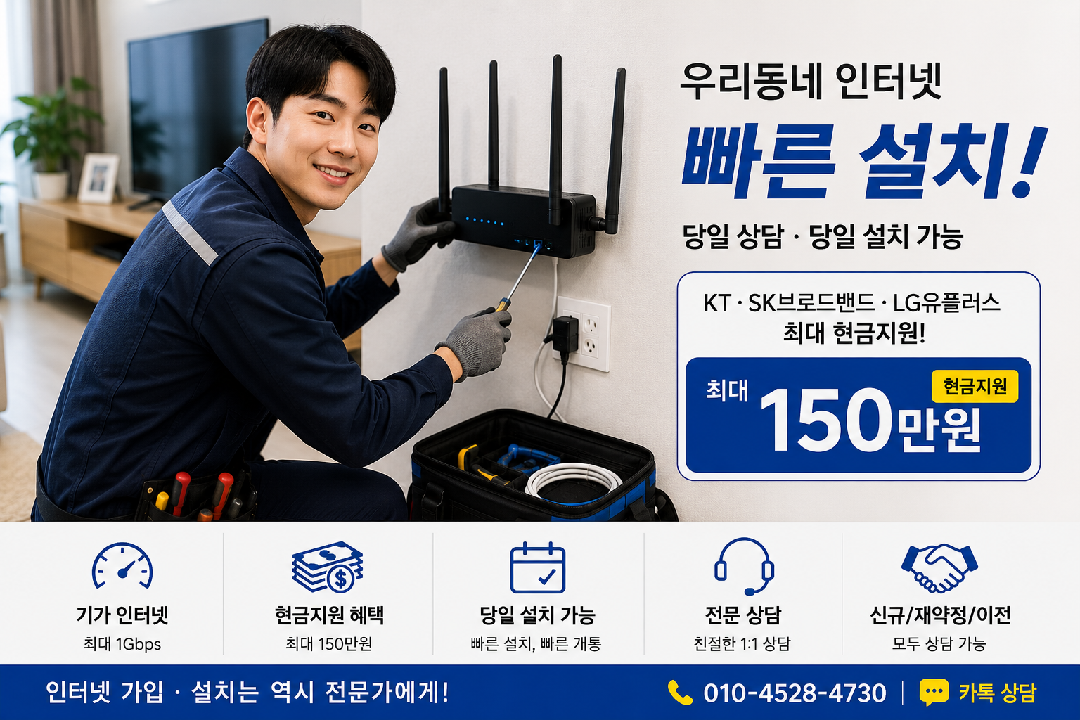 서울특별시동대문구회기동 인터넷TV결합 정보형