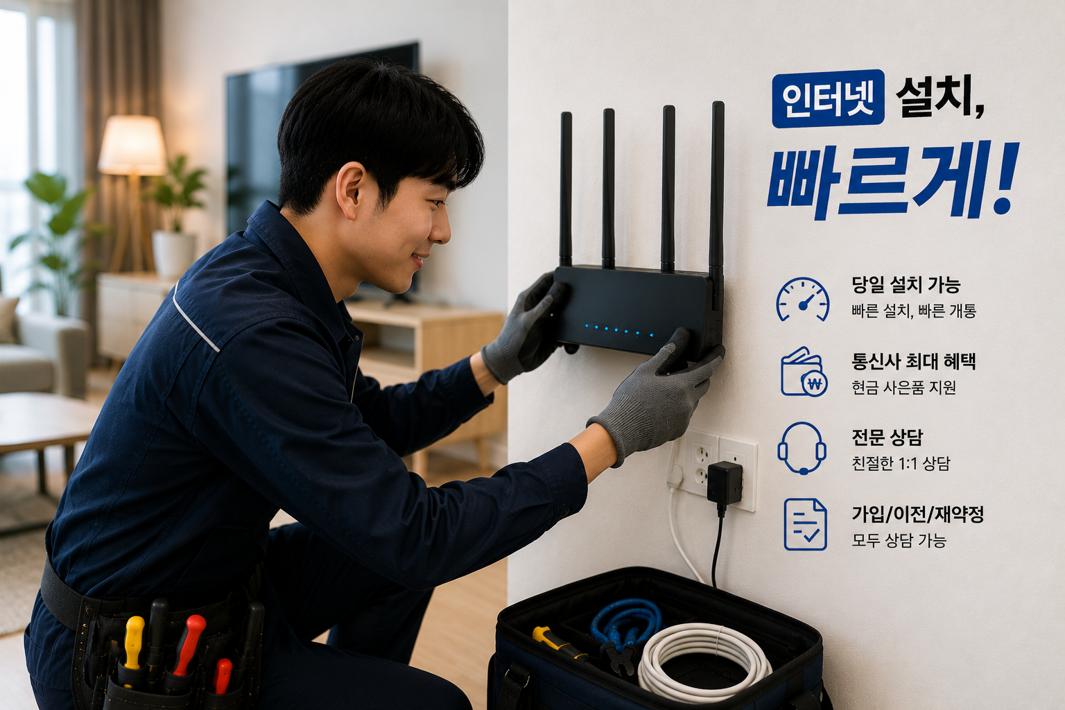 서울특별시용산구청파동 인터넷TV결합 준비사항형